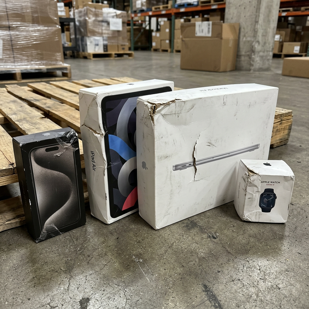 Open Box damaged packaging